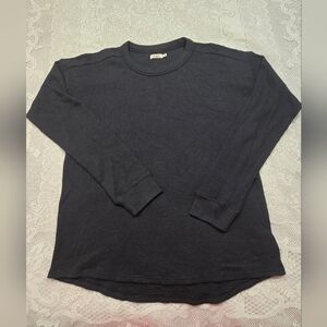 Faherty Dark Blue Women's Crew Neck Sweater Sz Small